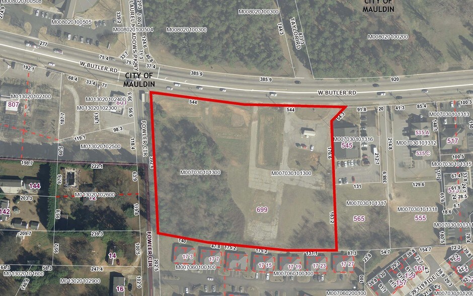 More Photos Of 699 W Butler Rd, Greenville Land For Lease