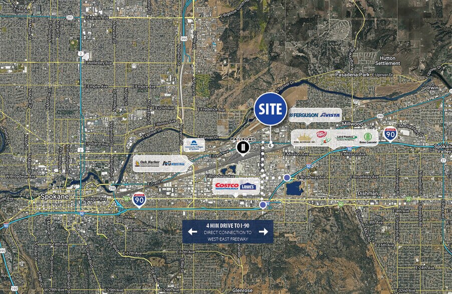 More Photos Of 6206 E Trent Ave, Spokane Showroom For Lease