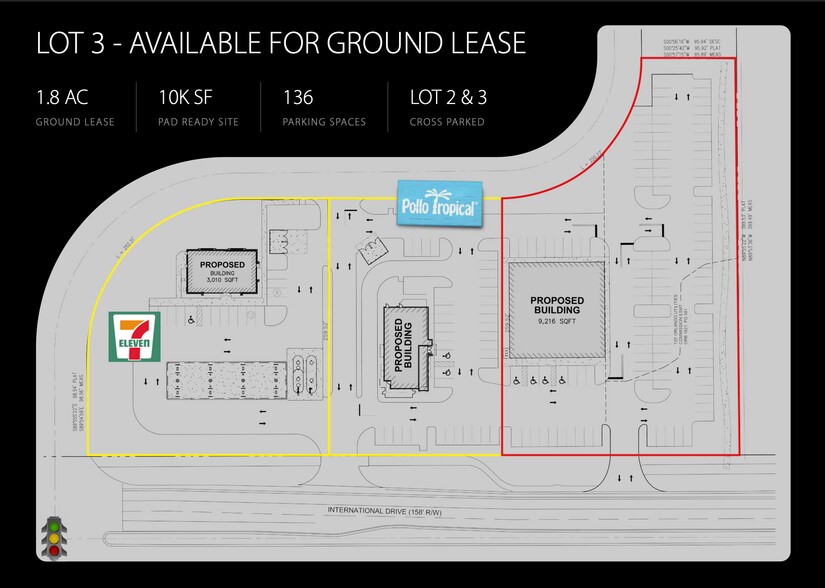 More Photos Of 5304 International Dr, Orlando Land For Lease