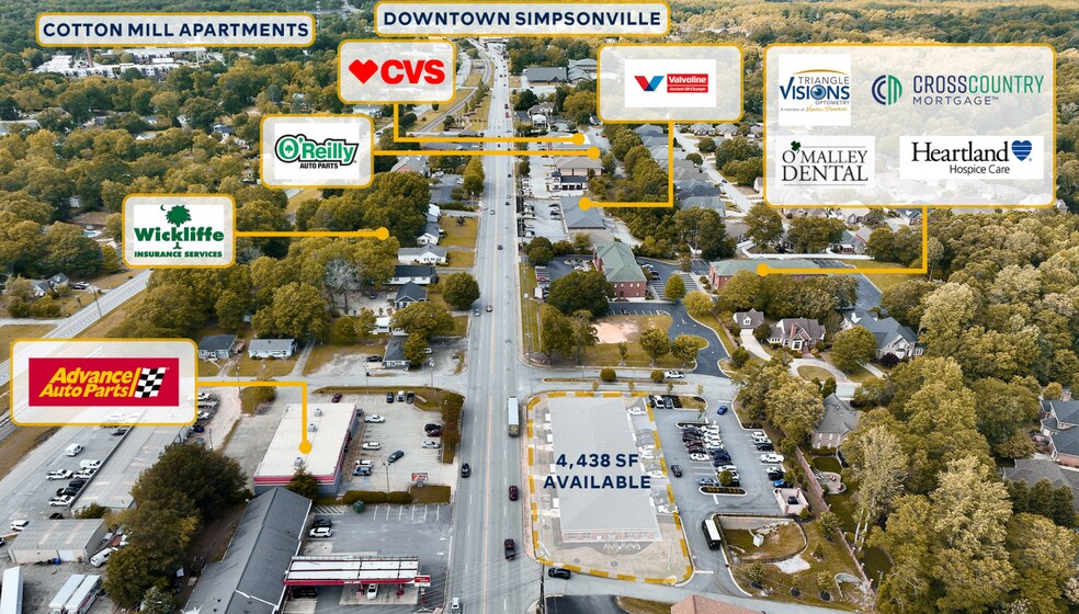More Photos Of 433 SE Main St, Simpsonville Office For Lease