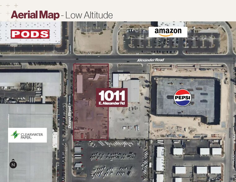 More Photos Of 1011 E Alexander Rd, North Las Vegas Land For Lease