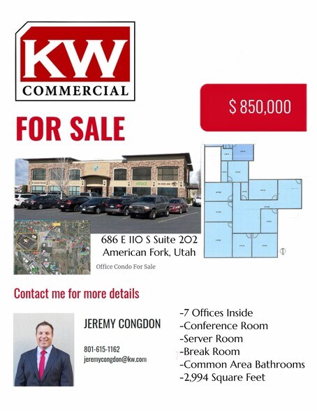 More Photos Of 686 E 110 S, American Fork Office For Sale