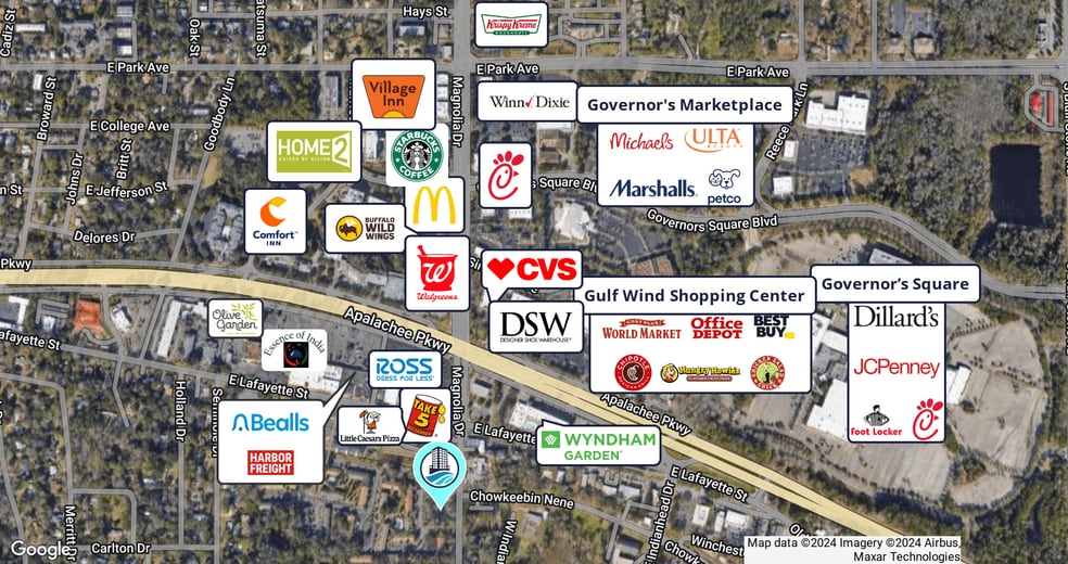 More Photos Of 1014-1024 S Magnolia Dr, Tallahassee Storefront Retail Office For Lease