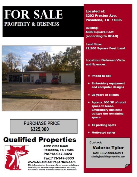 More Photos Of 3203 Preston Ave, Pasadena Freestanding For Lease