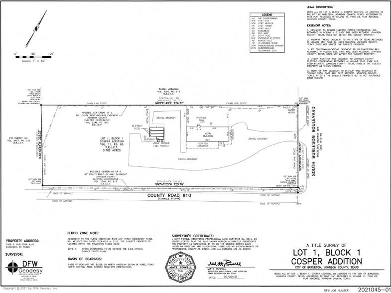 More Photos Of 3456 S Burleson Blvd, Alvarado Freestanding For Sale