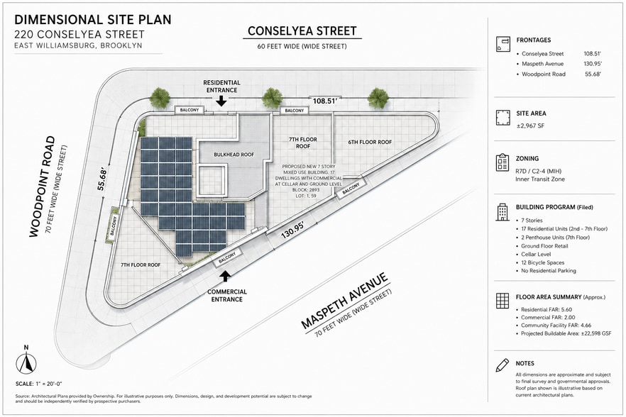 More Photos Of 220 Conselyea St, Brooklyn Land For Sale