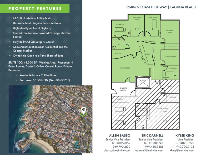 More Photos Of 32406 S Coast Hwy, Laguna Beach Medical For Lease