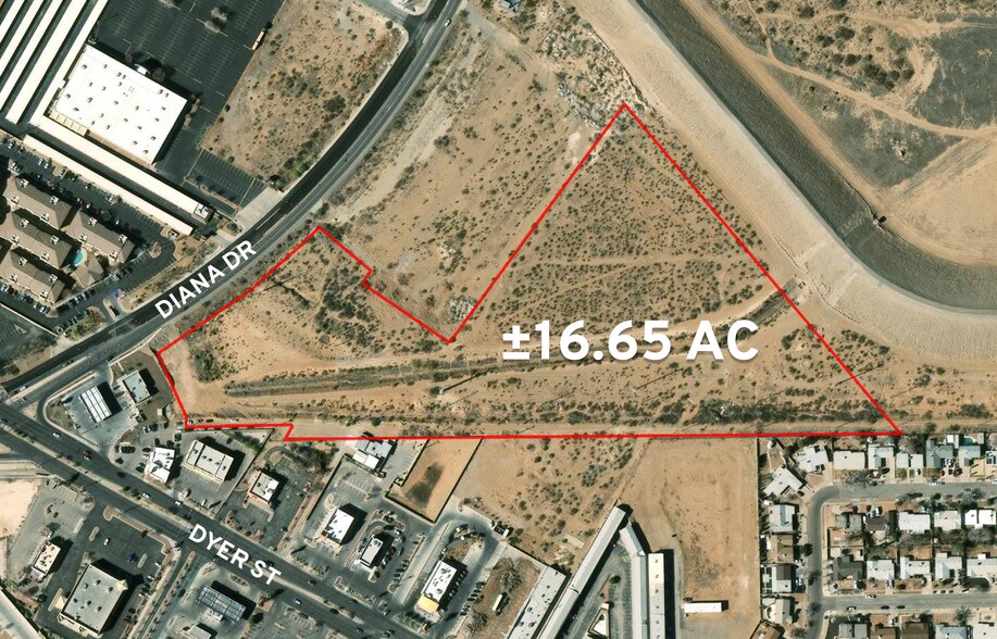 More Photos Of Diana Dr near Dyer St, El Paso Land For Sale