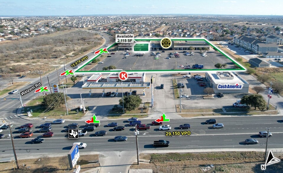 More Photos Of 7654 FM 78, San Antonio Storefront Retail Office For Lease