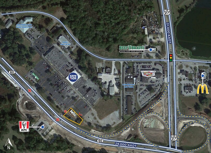 More Photos Of 612 State Road 60 W, Lake Wales Fast Food For Lease