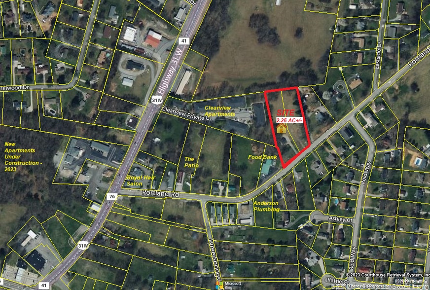 Primary Photo Of 216 Portland Rd, White House Land For Sale