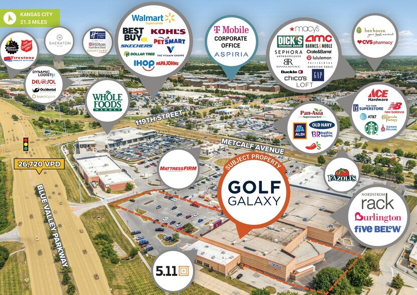 More Photos Of 12020 Metcalf Ave, Overland Park General Retail For Sale