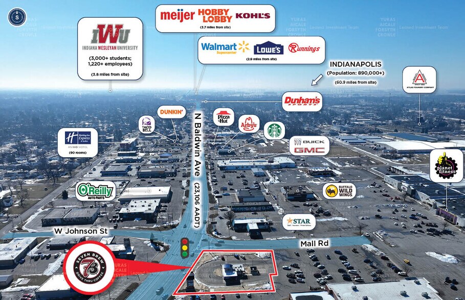 More Photos Of 1207 N Baldwin Ave, Marion Fast Food For Sale