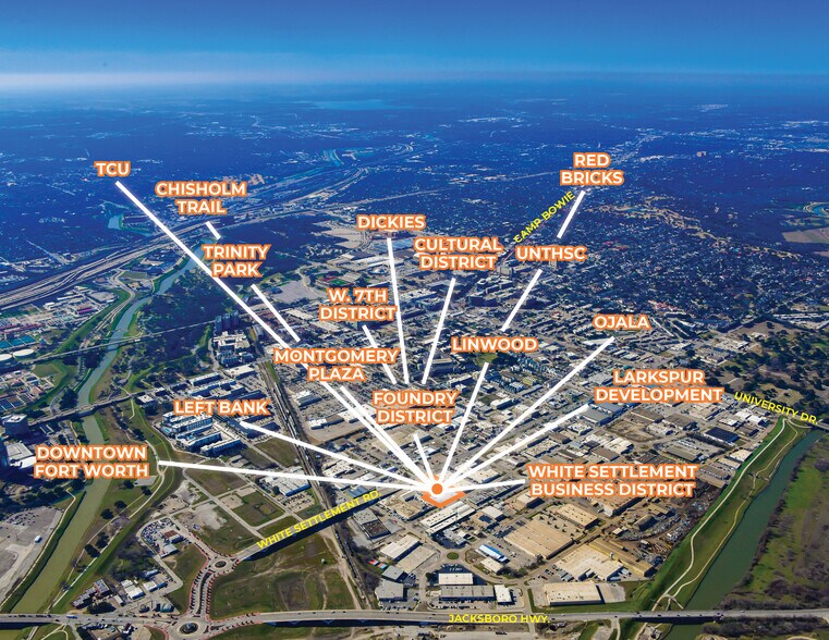 More Photos Of 2500 & 2444 White Settlement Rd, Fort Worth Land For Sale