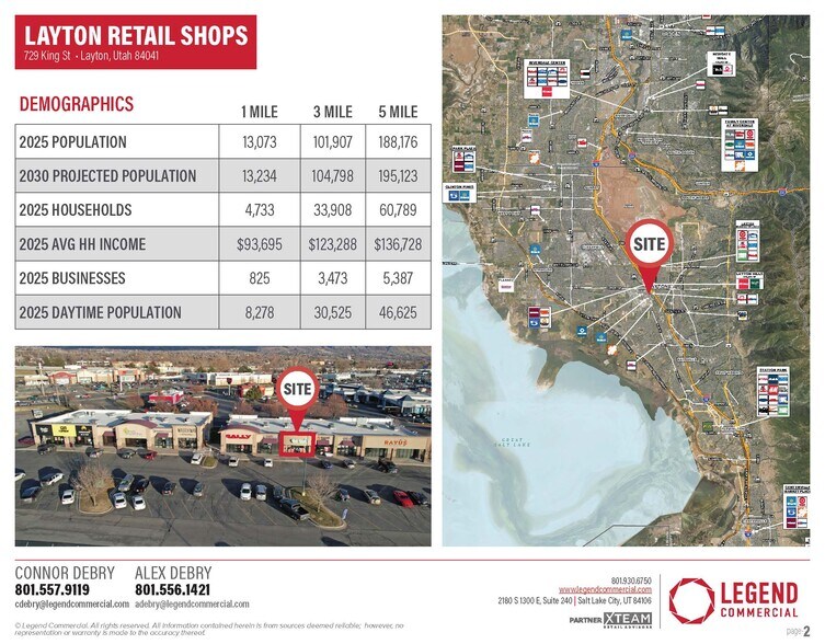 More Photos Of 729 King St, Layton Storefront For Lease