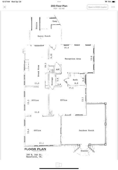 More Photos Of 200 W Oak St, Mansfield Office For Lease