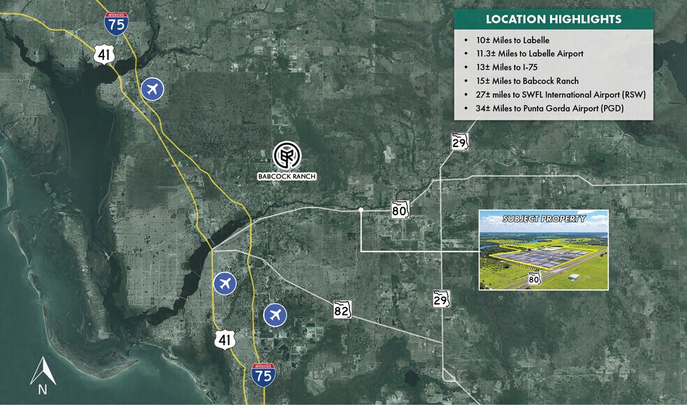 More Photos Of 22341 Palm Beach Blvd, Alva Land For Sale