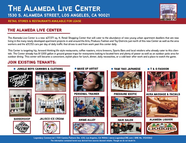 More Photos Of 1530 S Alameda St, Los Angeles General Retail For Lease