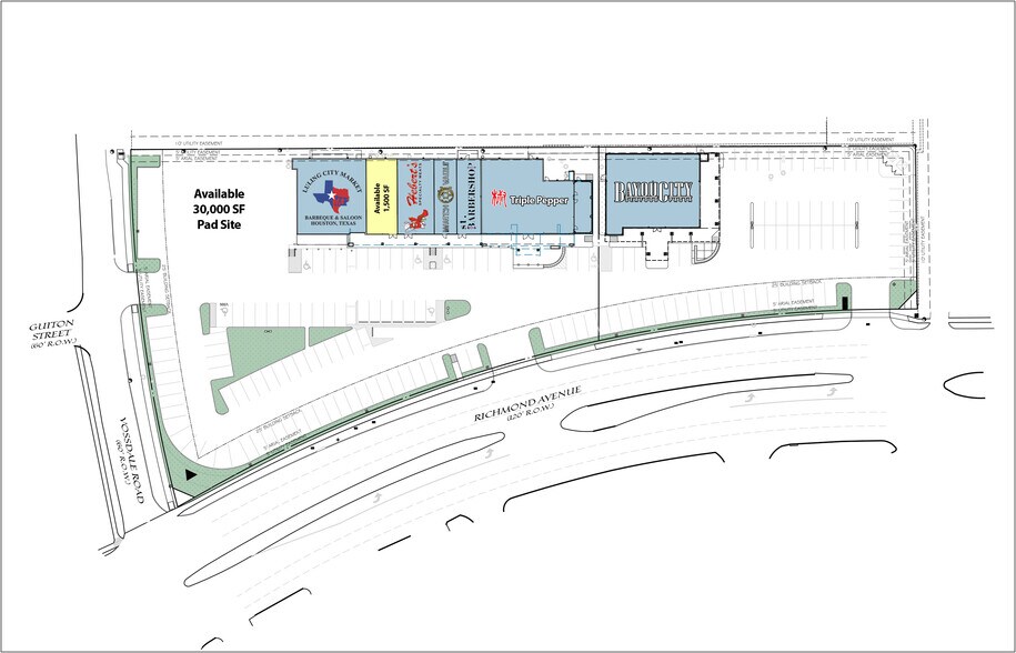 More Photos Of 4720-4728 Richmond Ave, Houston Unknown For Lease