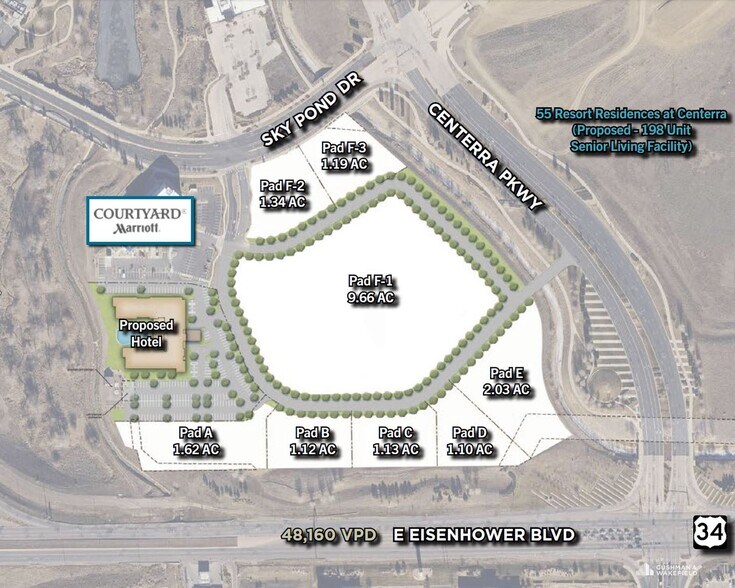Primary Photo Of Pad B, Loveland Land For Lease