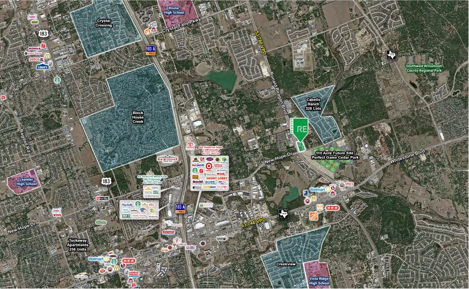 More Photos Of 13920 W Ronald Reagan Blvd, Leander Storefront For Lease