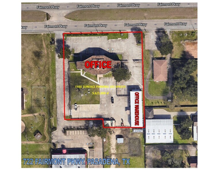 More Photos Of 722 Fairmont Pky, Pasadena Light Manufacturing For Lease