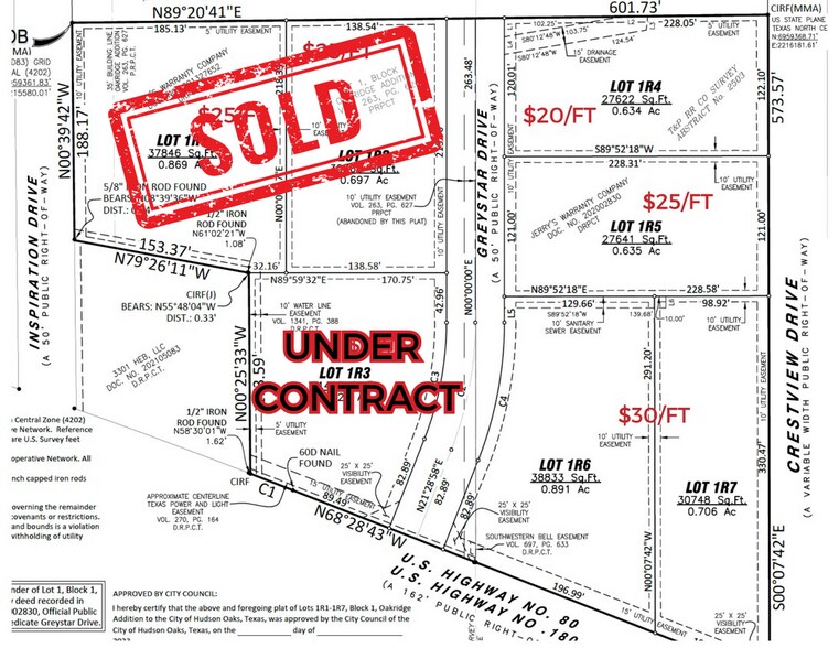 More Photos Of 3315 Fort Worth Hwy, Hudson Oaks Land For Sale