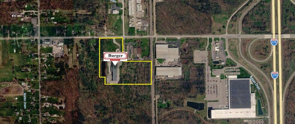 More Photos Of 36543 S Huron Rd, New Boston Warehouse For Sale