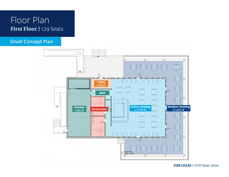 More Photos Of 3107 River Dr, Savannah Restaurant For Lease