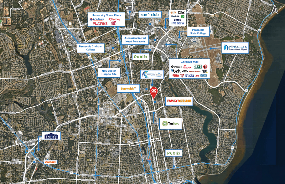 More Photos Of 901-909 E Fairfield Ave, Pensacola Unknown For Lease
