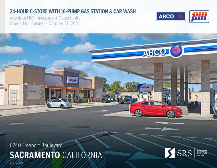 Primary Photo Of 6240 Freeport Blvd, Sacramento Service Station For Sale