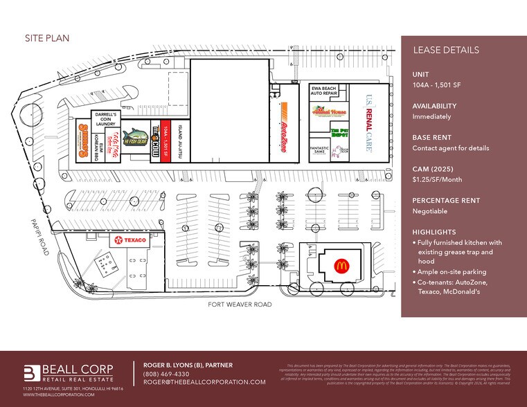 More Photos Of 91-919 Fort Weaver Rd, Ewa Beach Freestanding For Lease