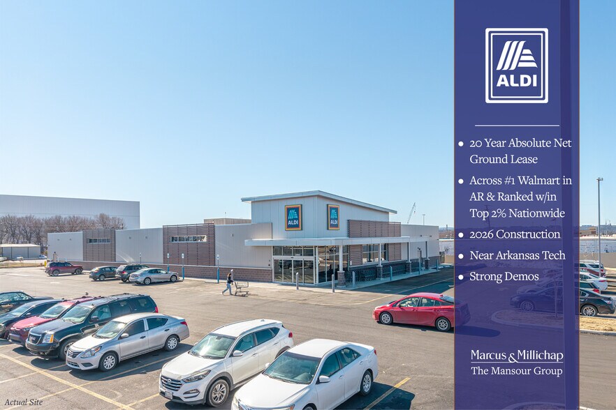 Primary Photo Of 2400 E Main St, Russellville Freestanding For Sale