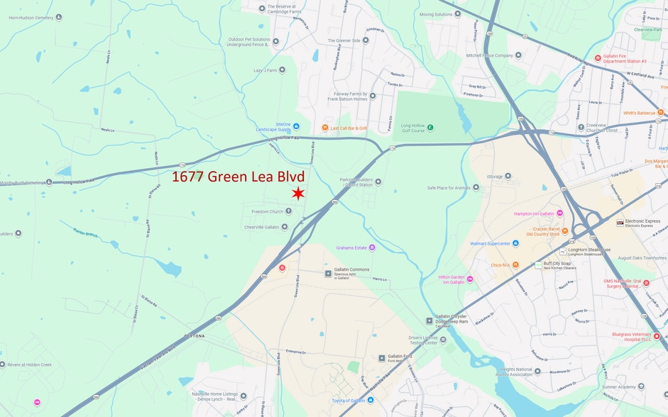 More Photos Of 1677 Green Lea Blvd, Gallatin Land For Sale