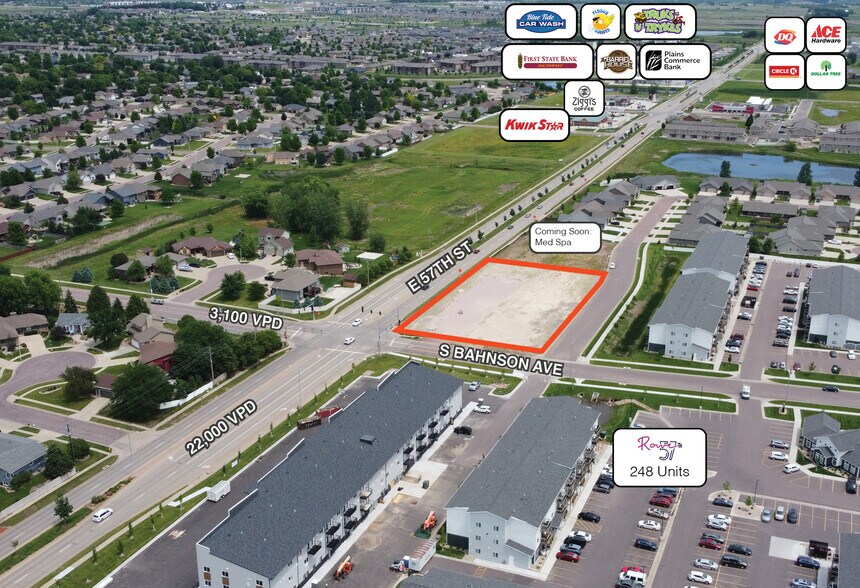 Primary Photo Of E 57th Street & S Bahnson ave, Sioux Falls Land For Sale