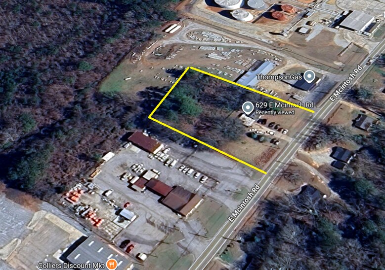 Primary Photo Of 629 E McIntosh Rd, Griffin Land For Sale