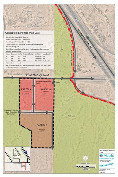 More Photos Of SWC McCartney Rd & I-10 @ Henness, Casa Grande Land For Sale