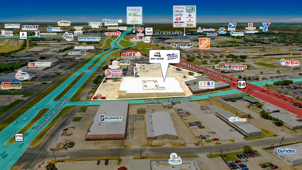 More Photos Of 5050 W Waco Dr, Waco Freestanding For Sale