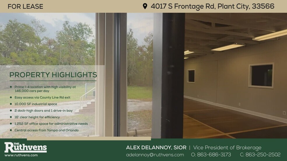 More Photos Of 4017 S Frontage Rd, Plant City Warehouse For Lease