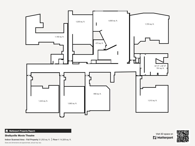 More Photos Of 250 Breighton Cir, Shelbyville Movie Theatre For Sale