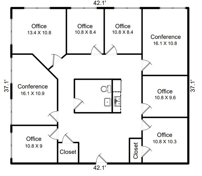 More Photos Of 10224 Hickorywood Hill Ave, Huntersville Office For Sale