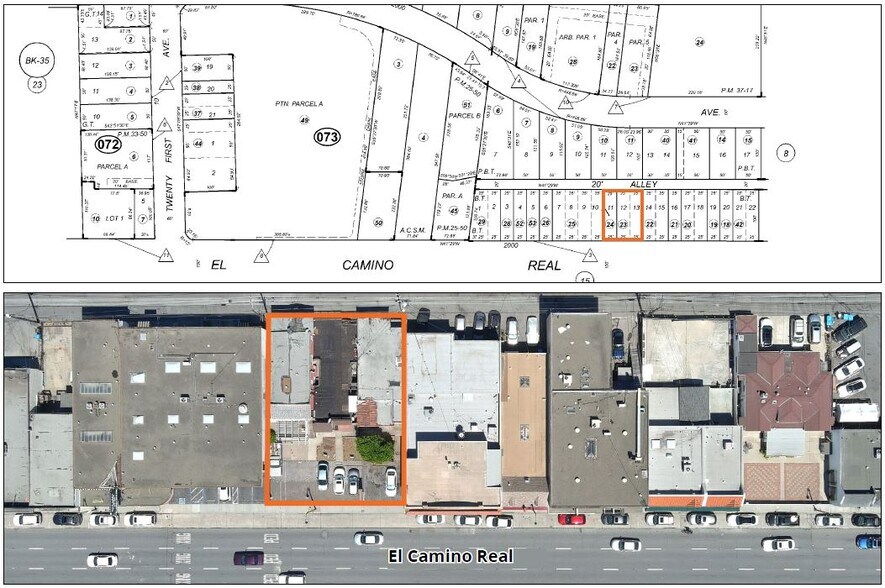 More Photos Of 2277-2283 S El Camino Real, San Mateo Storefront Retail Residential For Sale