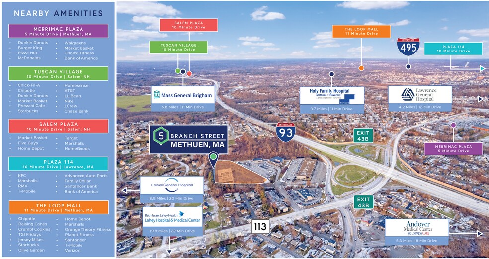 More Photos Of 5 Branch St, Methuen Medical For Lease