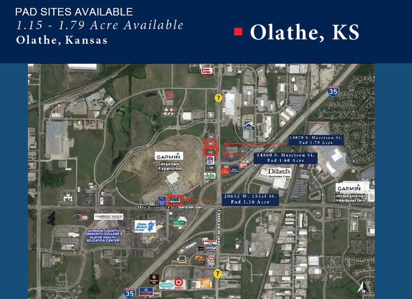 Primary Photo Of 20652 W 151st St, Olathe Land For Sale