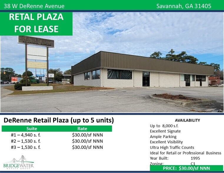 More Photos Of 38 W De Renne Ave, Savannah Unknown For Lease