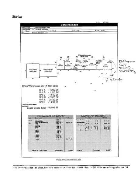 More Photos Of 717 27th St SE, Minot Flex For Lease