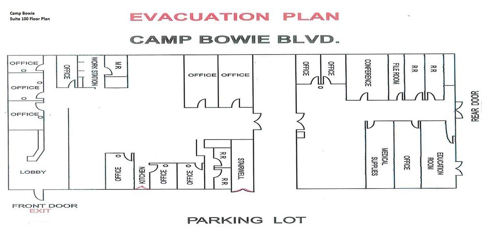 More Photos Of 6421 Camp Bowie Blvd, Fort Worth Office For Lease