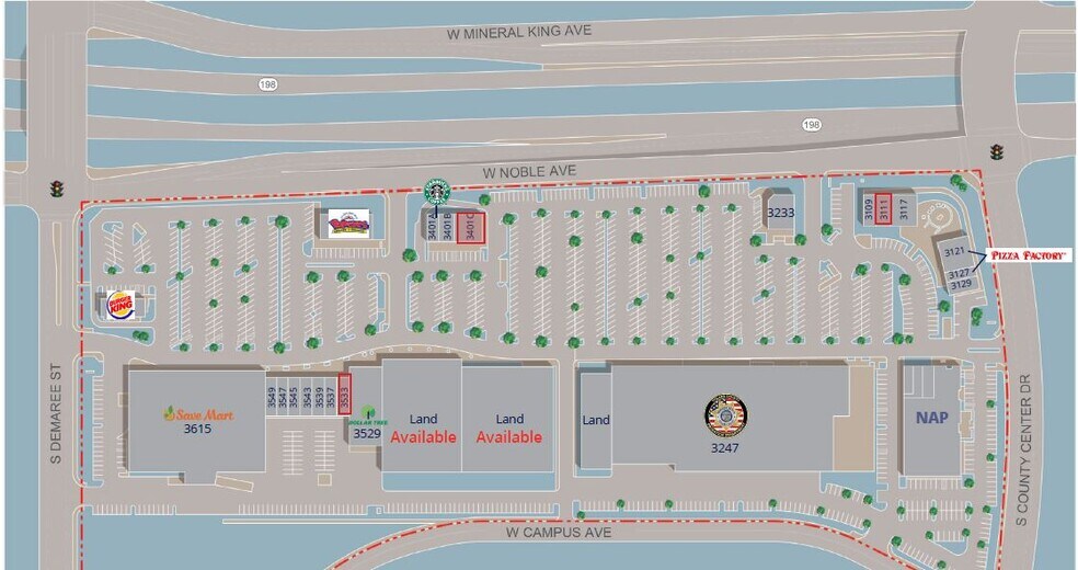 Primary Photo Of W Noble Dr, Visalia Land For Lease