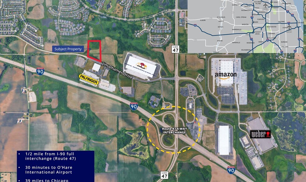 More Photos Of Jim Dahmer Dr, Huntley Industrial For Lease