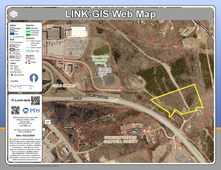 More Photos Of 1292 Rocky View Dr, Cold Spring Land For Sale